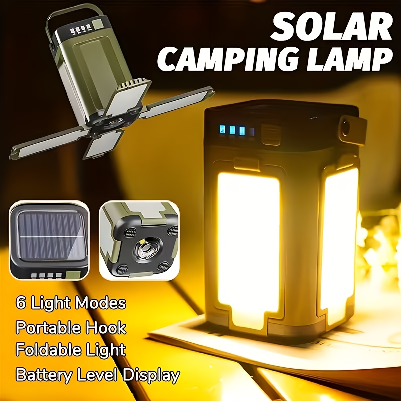Outdoor Power Bank - Solar Outdoor Portable Camping Light Solar