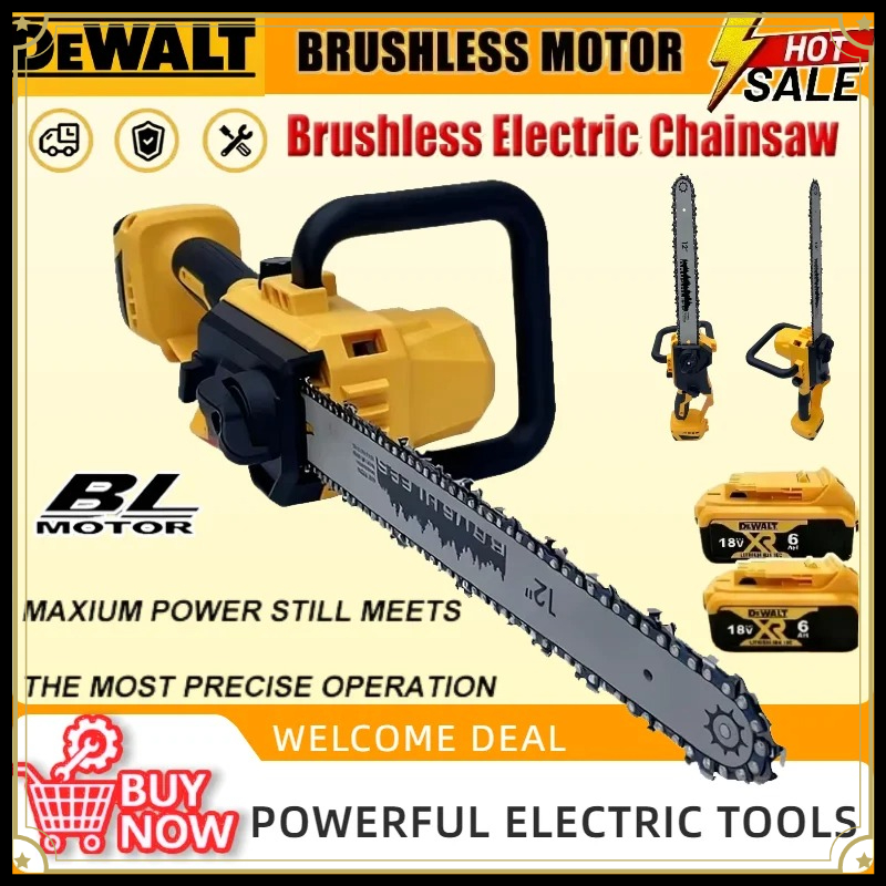 Pole Saw Cordless - DEWALT 20V Brushless Cordless Chainsaw Automatic