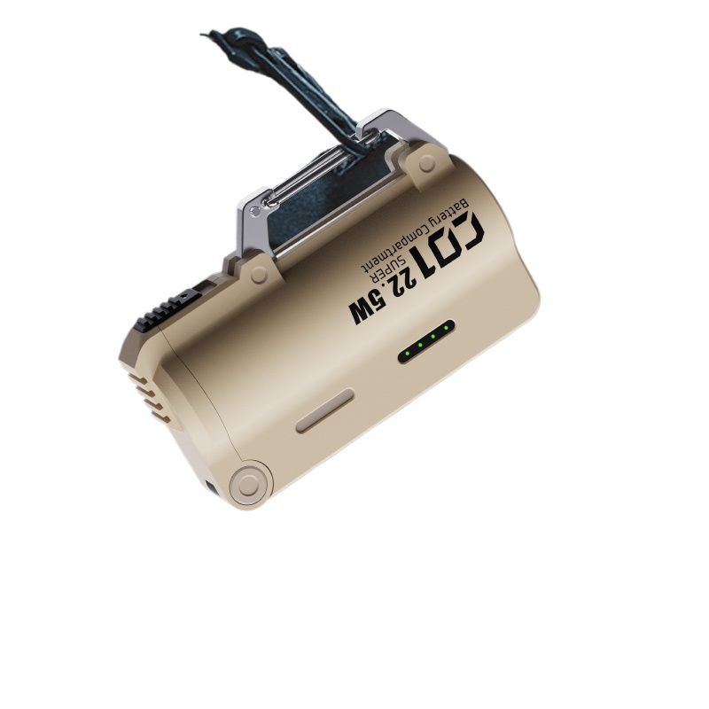 Outdoor Power Bank - Mini portable outdoor power bank: 5000mAh,