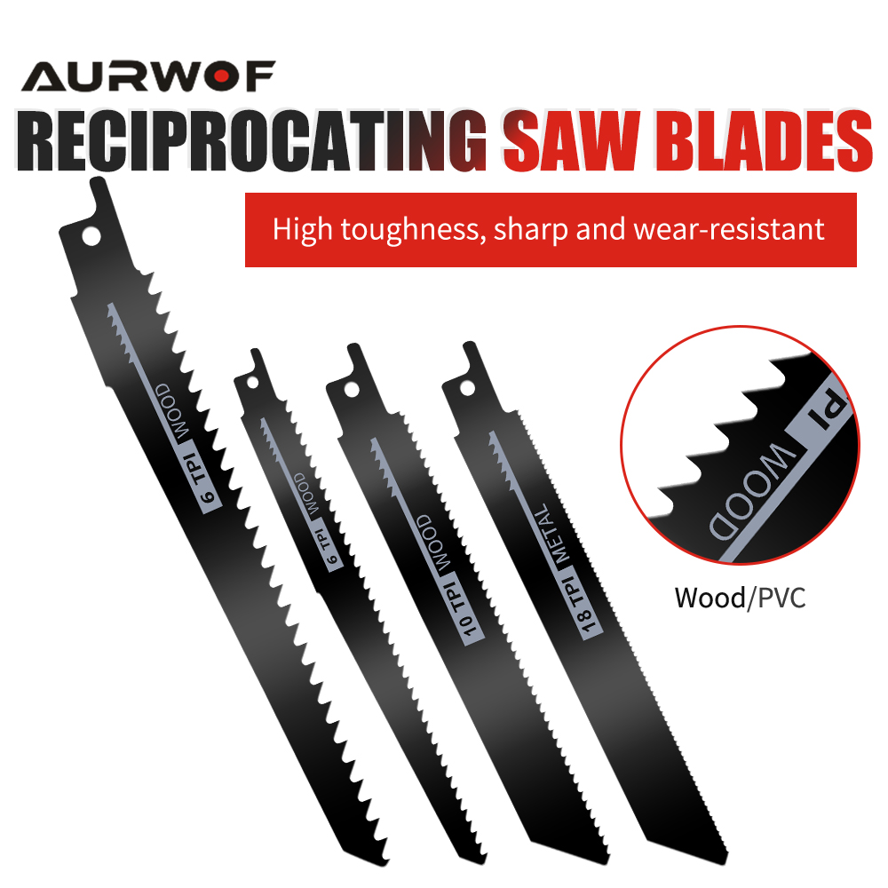 Pole Saw Cordless - AURWOF Cordless Electric Reciprocating Saw Battery