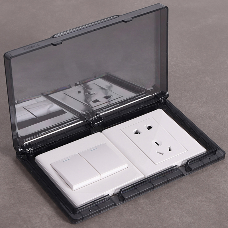 Outdoor Power Outlet - 86 Type 2-Gang Weatherproof Outdoor Outlet