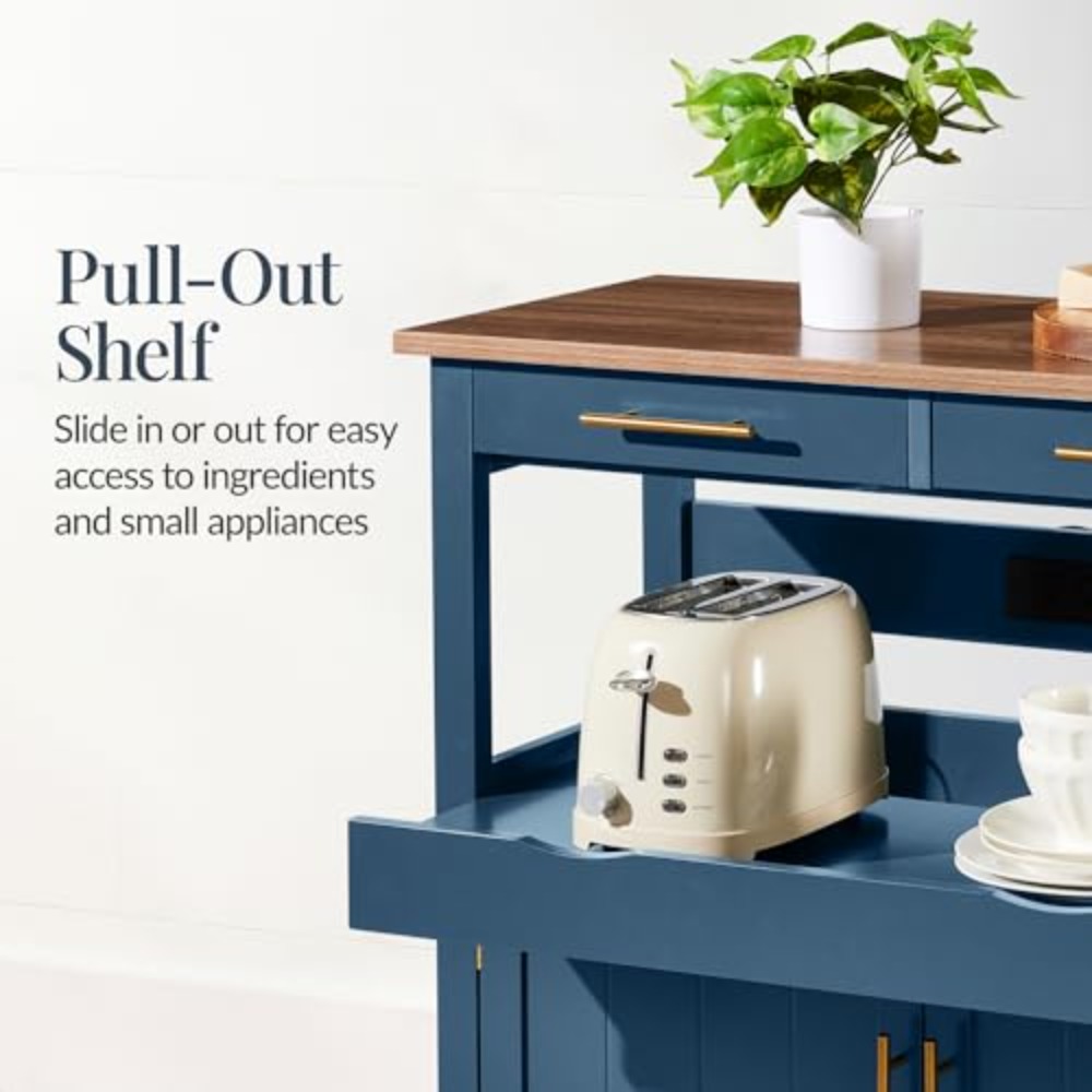 36in Large Rolling Kitchen Isl - огляд і ціна Outdoor Kitchen Power Outlet