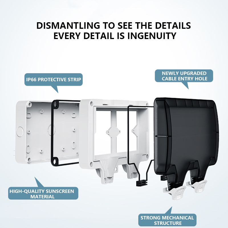 Avoir Tuya Wall Electrical Soc - огляд і ціна Outdoor Power Inlet Box