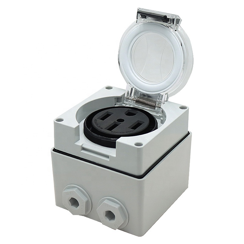 50 Amp Generator RV Power Inle - огляд і ціна Outdoor Power Inlet Box