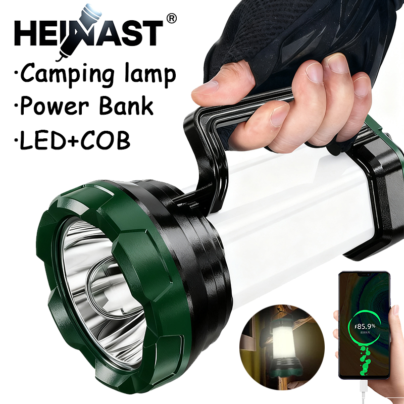 Portable Powerful LED Flashlig - огляд і ціна Outdoor Power Bank