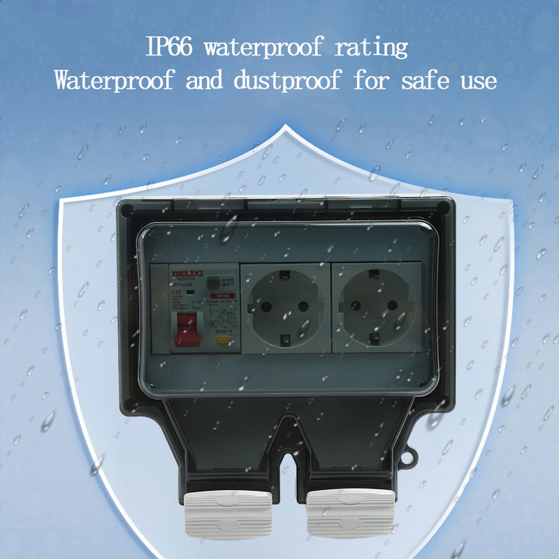 Outdoor Waterproof Socket 86 T - огляд і ціна Outdoor Power Outlet