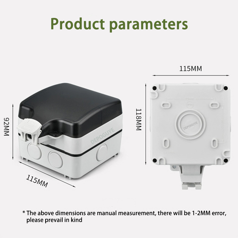 IP66 Waterproof Socket Univers - огляд і ціна Outdoor Kitchen Power Outlet