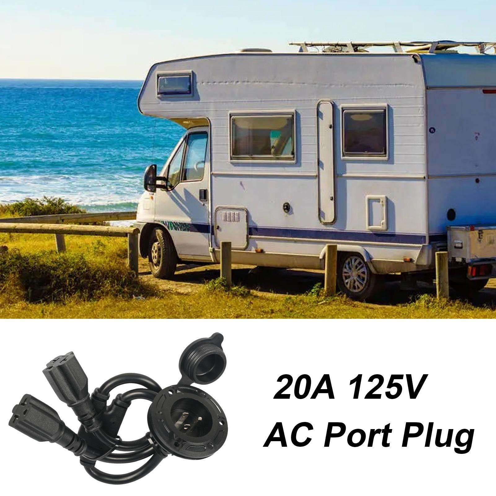 Shore Power Inlet 20A Waterpro - огляд і ціна Outdoor Power Inlet Box