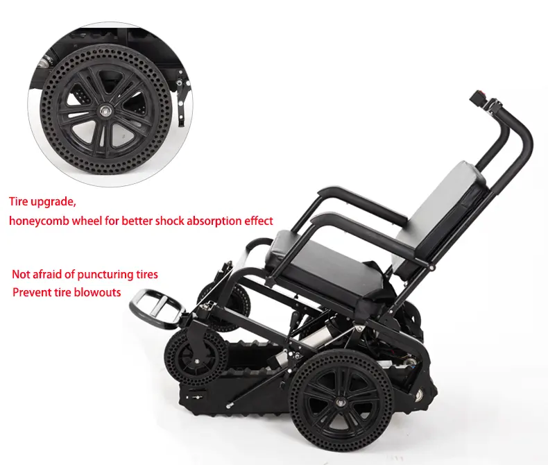 Foldable Outdoor Electric Stai - огляд і ціна Outdoor Power Wheelchair