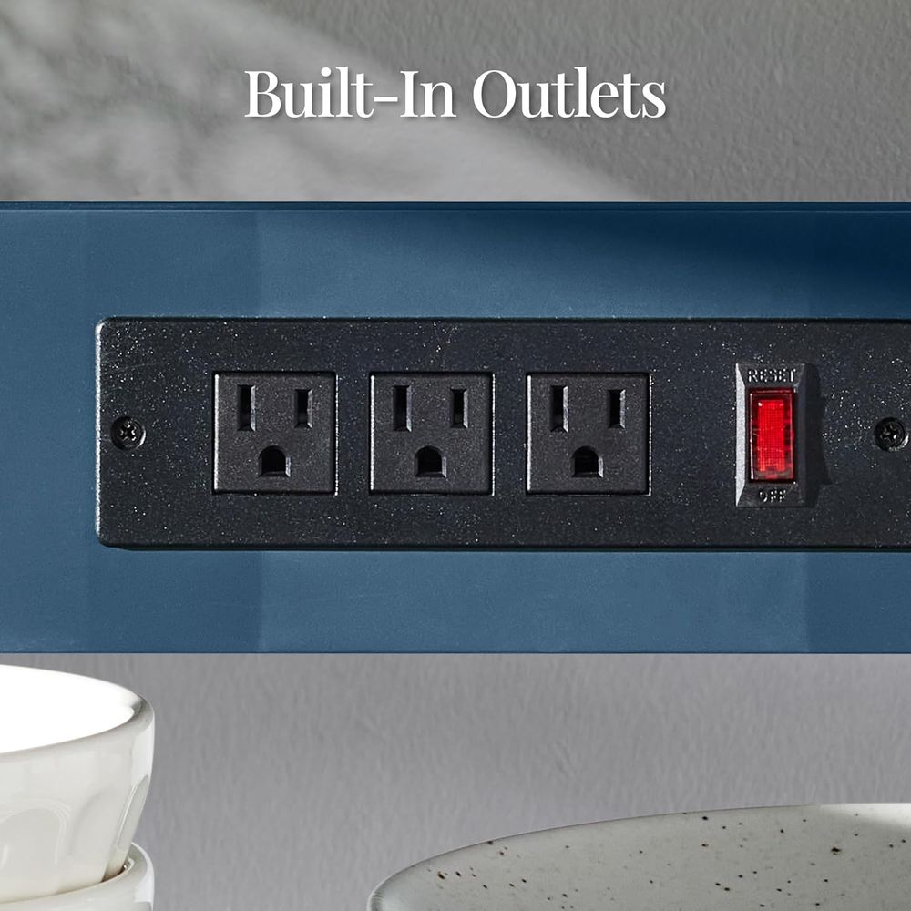 36in Large Rolling Kitchen Isl - огляд і ціна Outdoor Kitchen Power Outlet