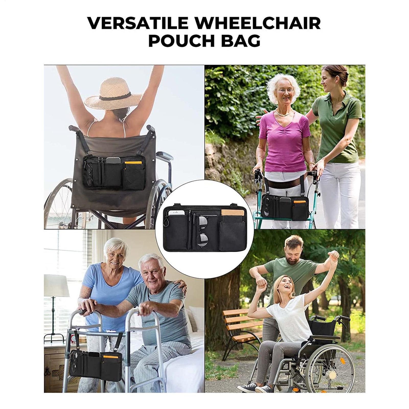 Wheelchair Side Bag Travel Pou - огляд і ціна Outdoor Power Wheelchair