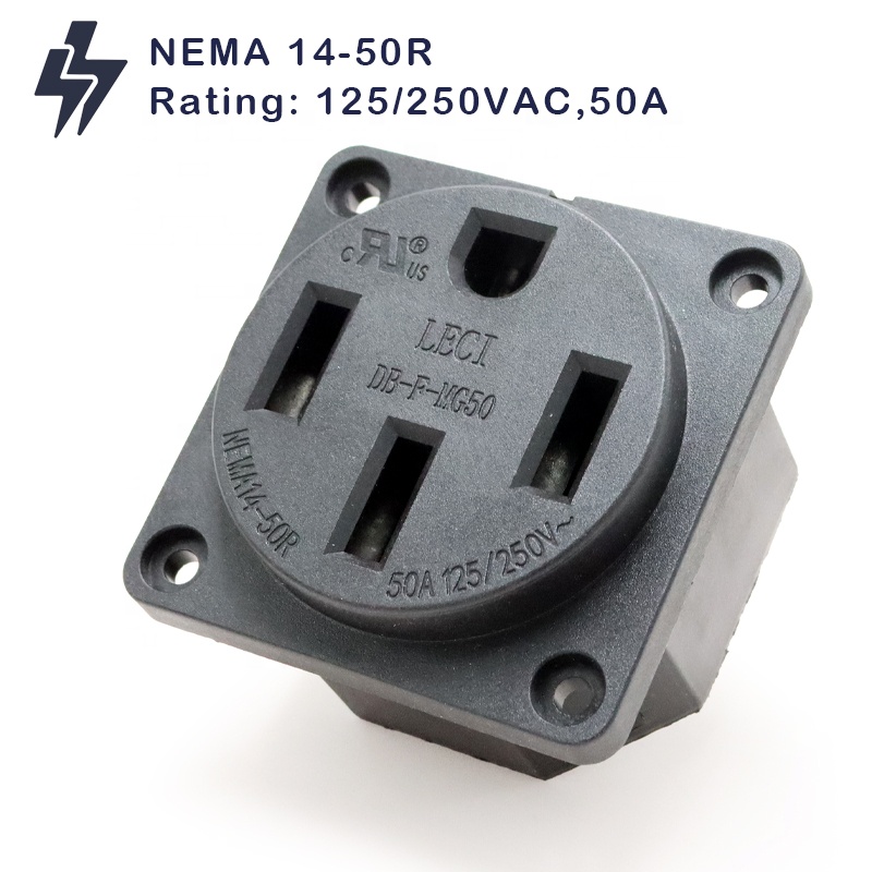 NEMA 14-50R Receptacle 50 Amp  - огляд і ціна Outdoor Power Inlet Box