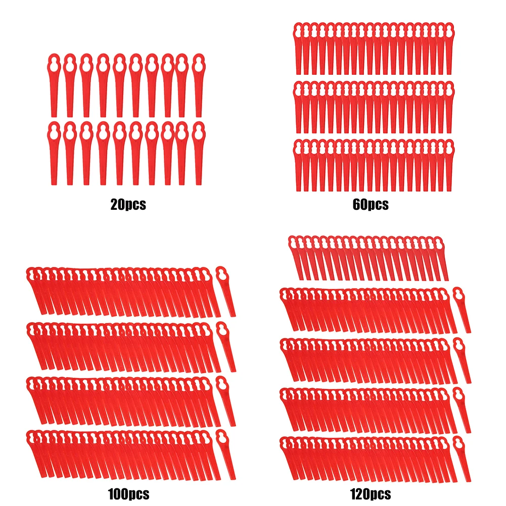 20/60/100/120Pcs Strimmer Blad - огляд і ціна Leaf Blower Cordless