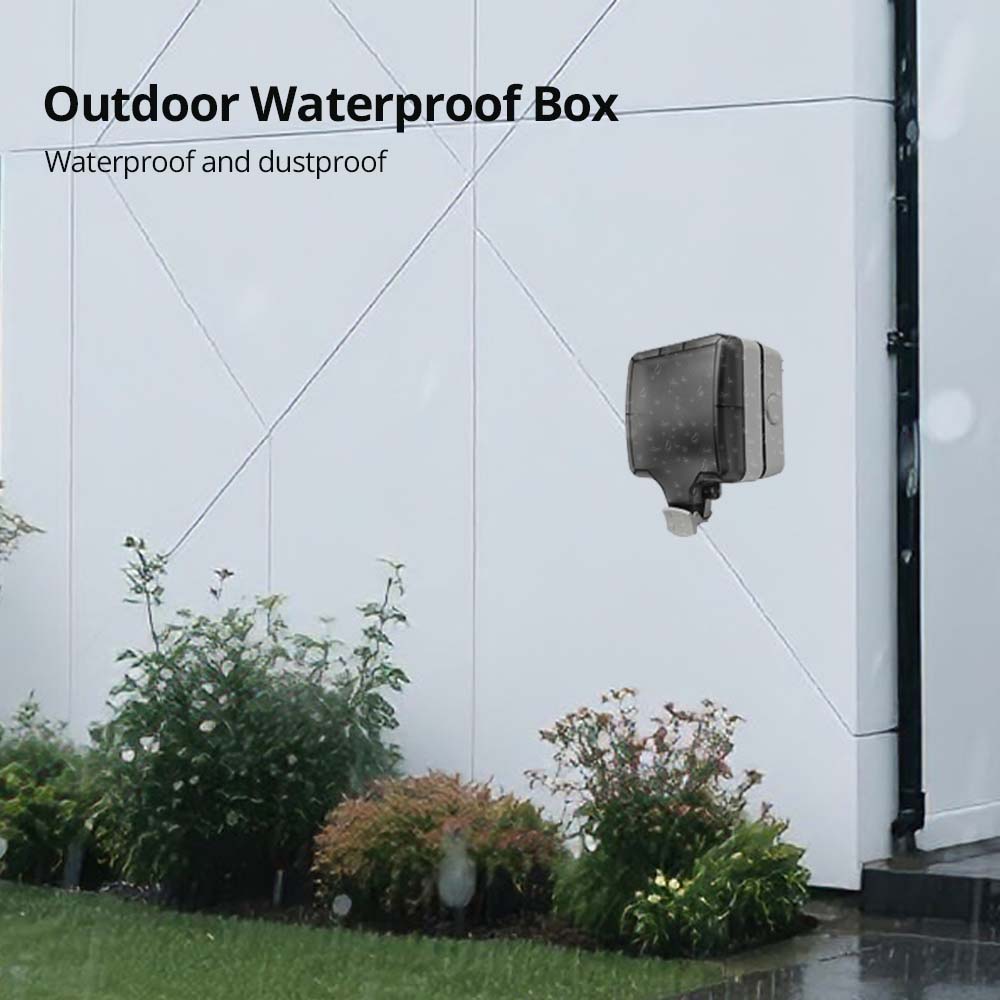 Wallpad IP66 Dustproof Waterpr - огляд і ціна Outdoor Power Outlet