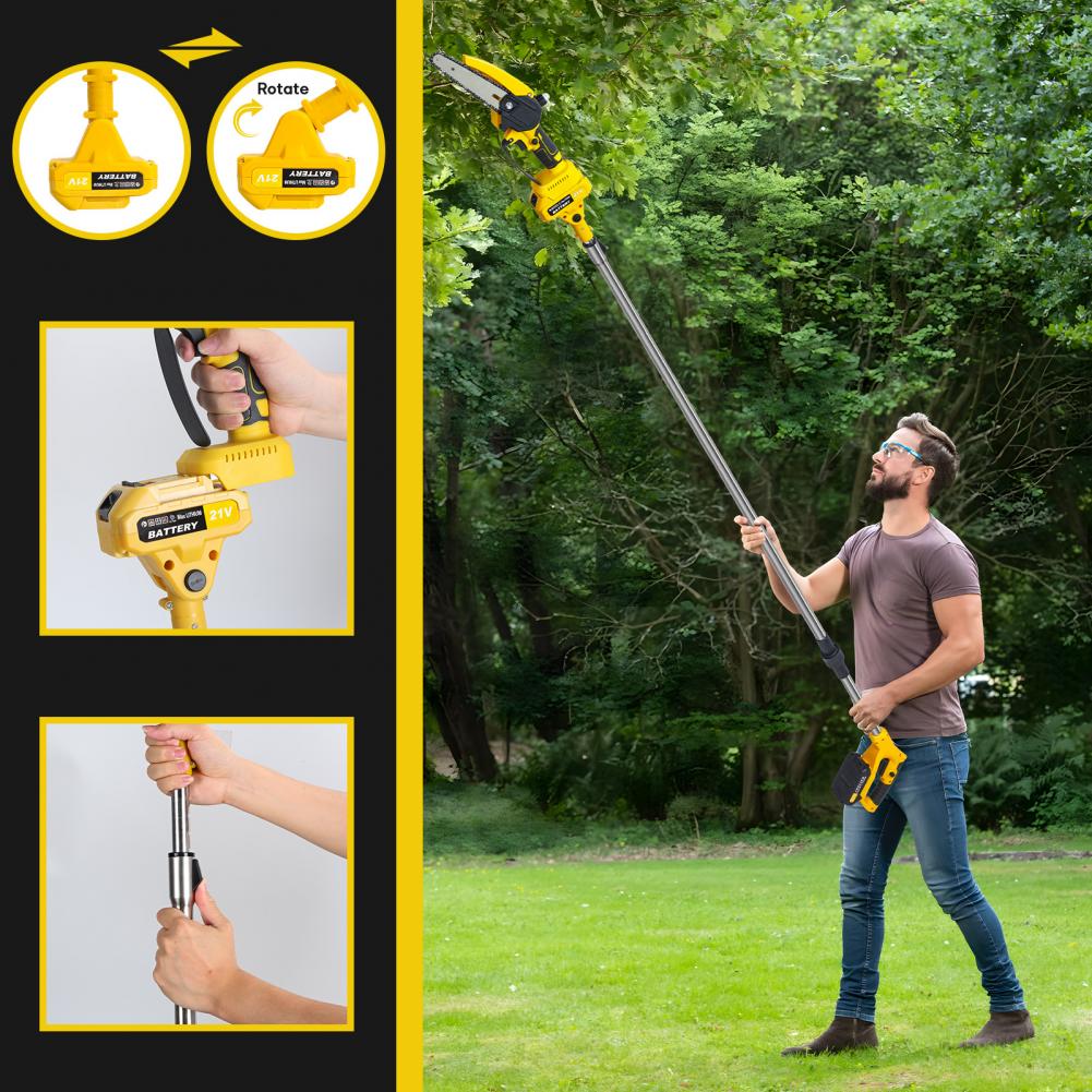 2 in 1 Cordless Pole Saw & Min - огляд і ціна Pole Saw Cordless