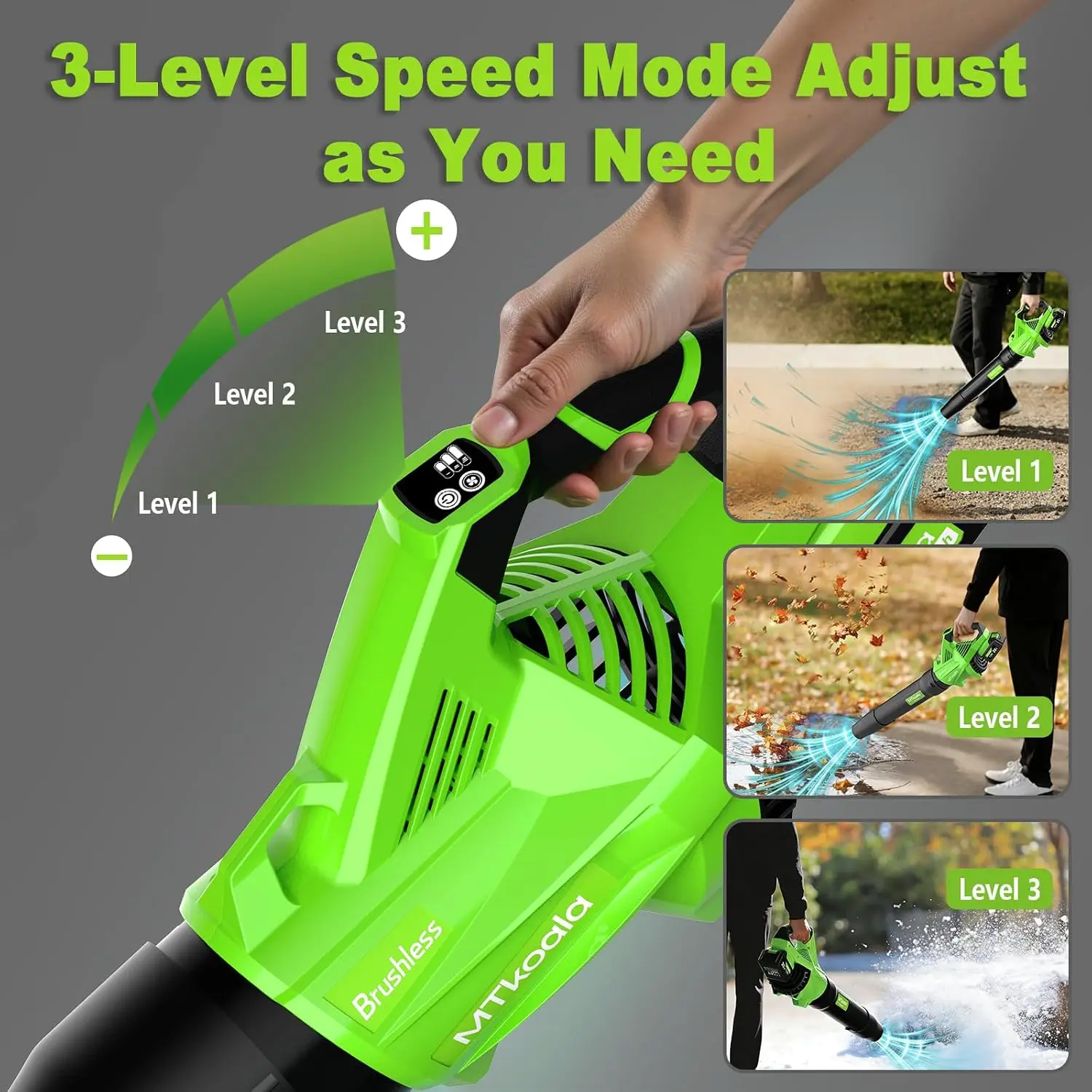 BestsellerLeaf Blower Cordless - огляд і ціна Leaf Blower Cordless