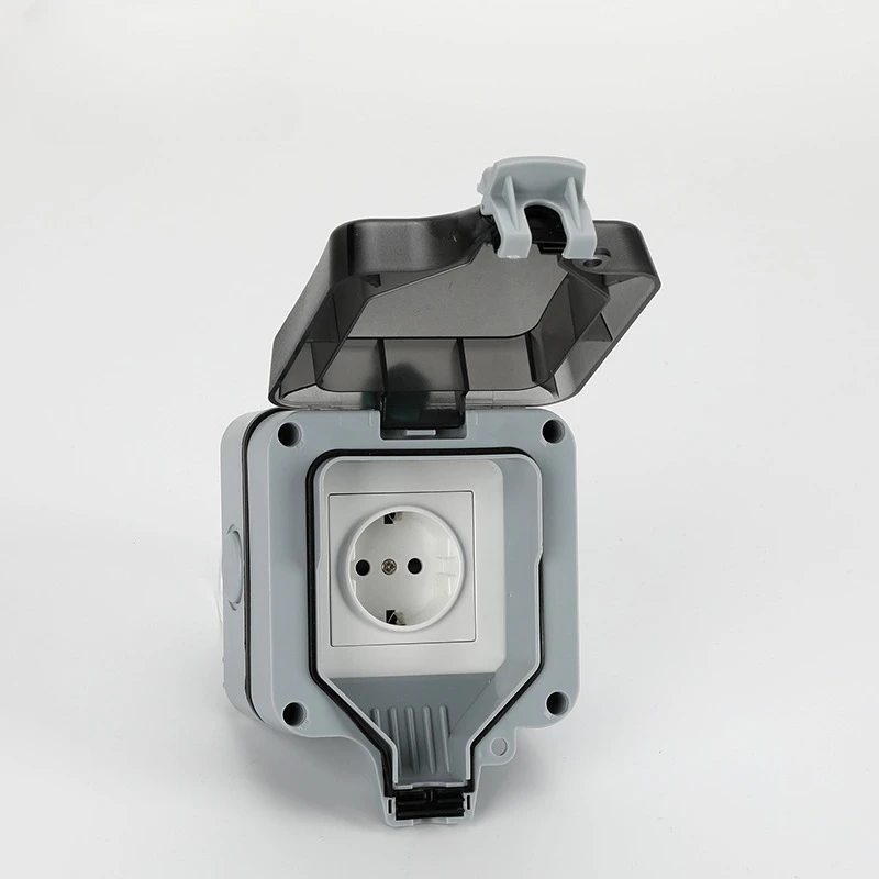 EU KR Outdoor Wall Waterproof  - огляд і ціна Outdoor Power Inlet Box