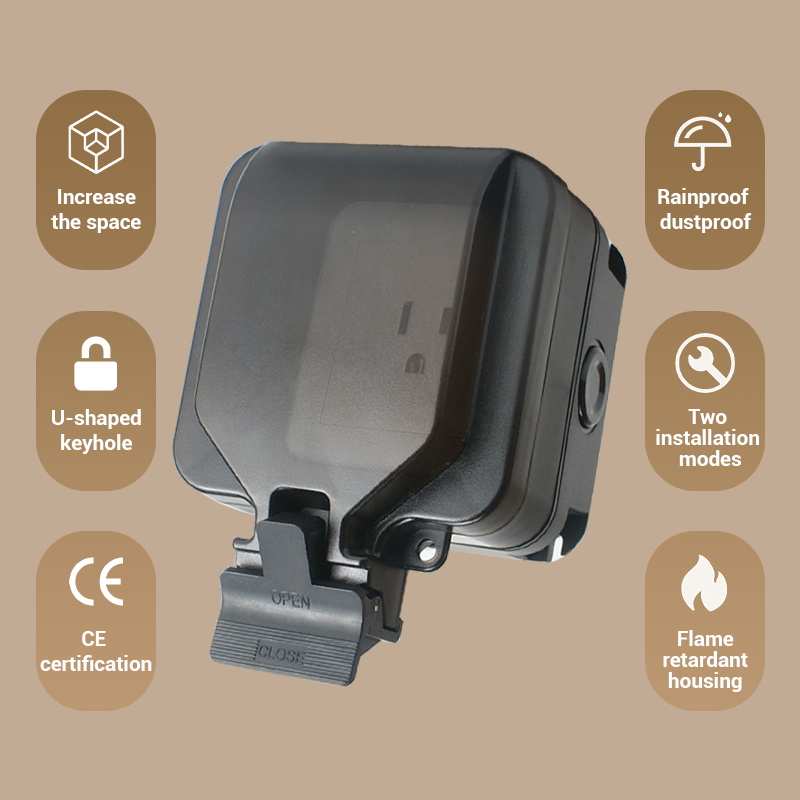 Avoir IP66 Wall Waterproof Soc - огляд і ціна Outdoor Power Inlet Box
