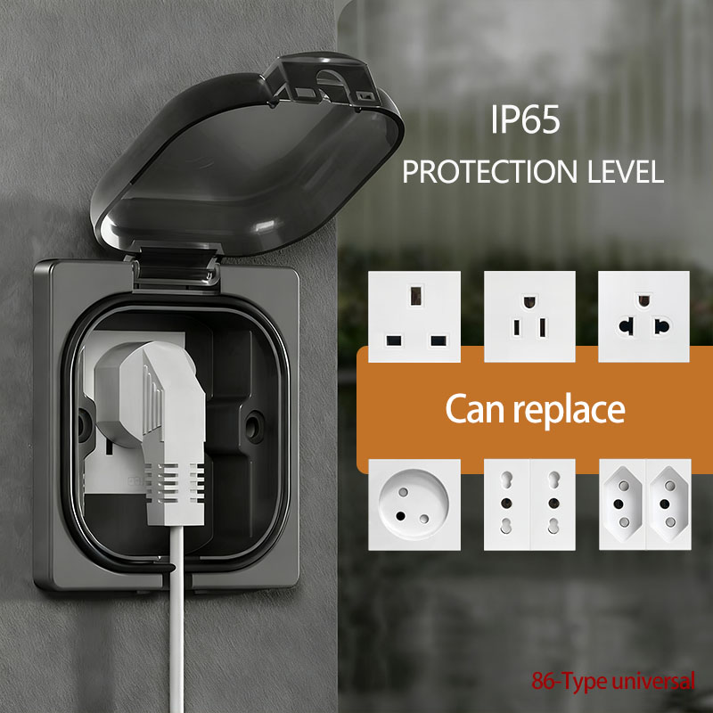 IP65 Waterproof Outdoor Socket - огляд і ціна Outdoor Power Inlet Box