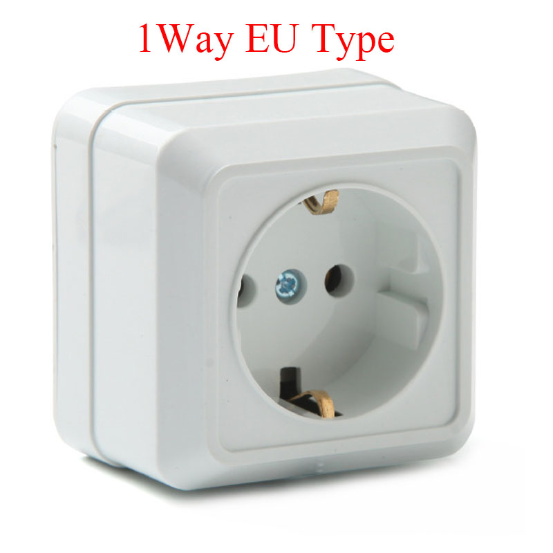 1PCS German France Waterproof  - огляд і ціна Outdoor Kitchen Power Outlet