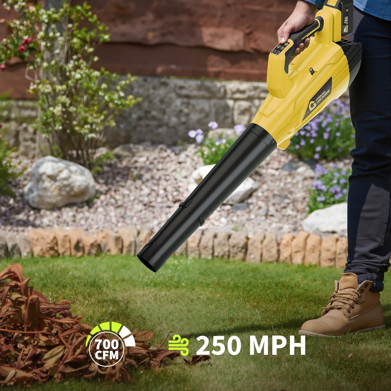 20V Cordless Leaf Blower 700 C - огляд і ціна Leaf Blower Cordless