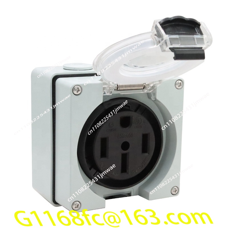 50 Amp Generator RV Power Inle - огляд і ціна Outdoor Power Inlet Box