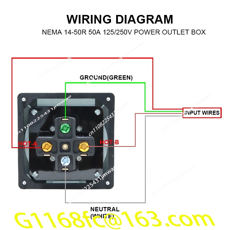 50 Amp Generator RV Power Inle - огляд і ціна Outdoor Power Inlet Box