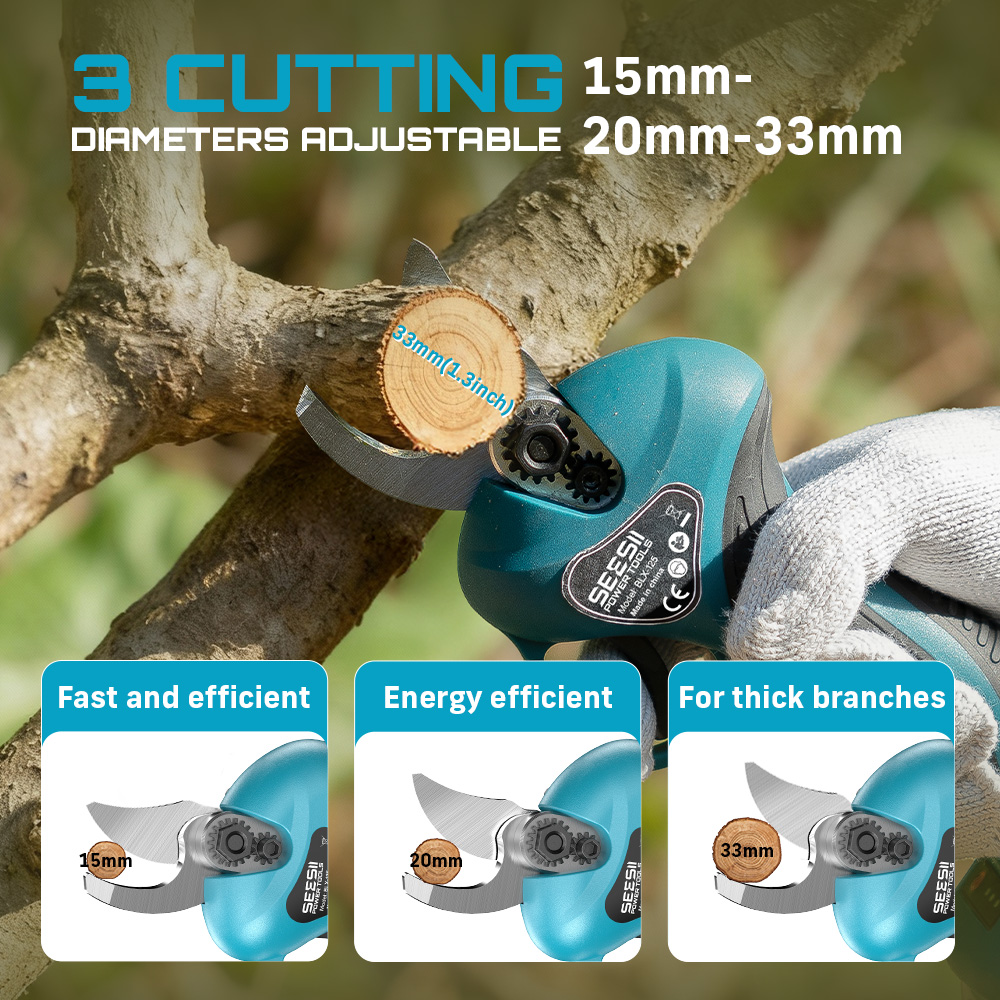 SEESII 3-in-1 Brushless Cordle - огляд і ціна Pole Saw Cordless