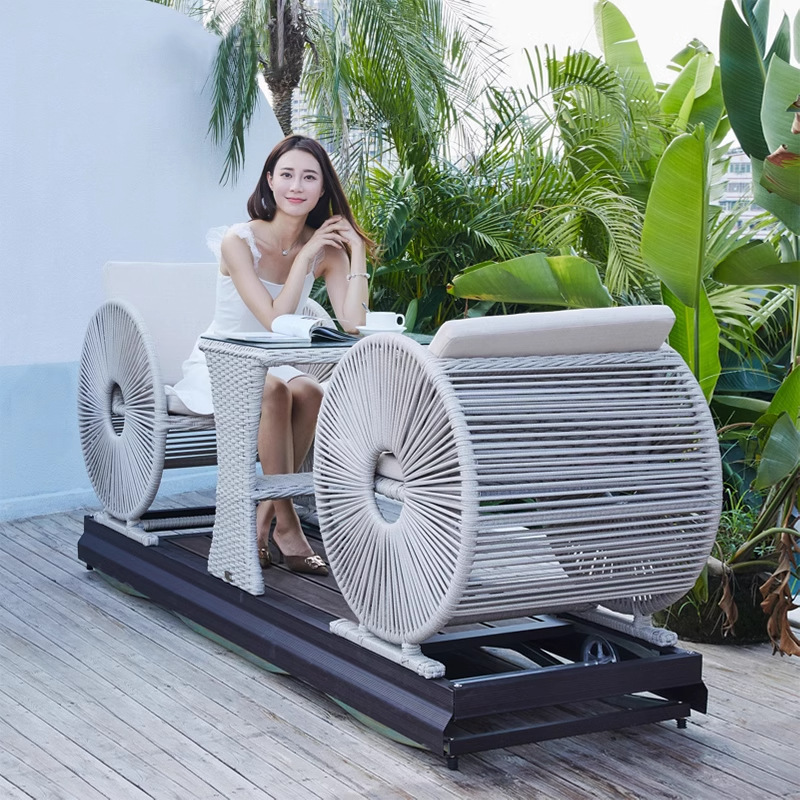 Modern Waterproof Double Wheel - огляд і ціна Outdoor Power Recliner