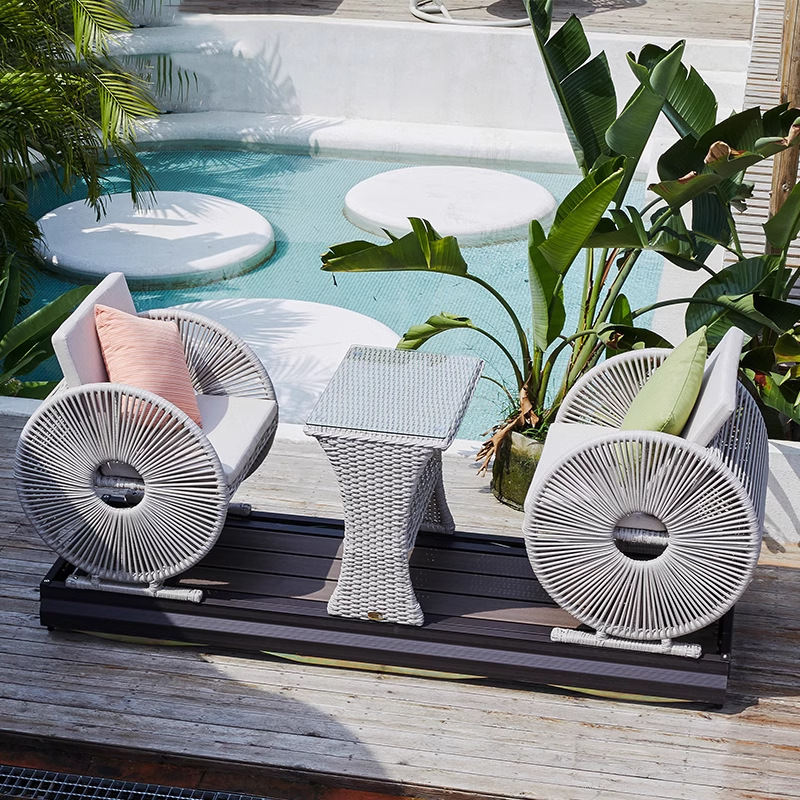 Modern Waterproof Double Wheel - огляд і ціна Outdoor Power Recliner