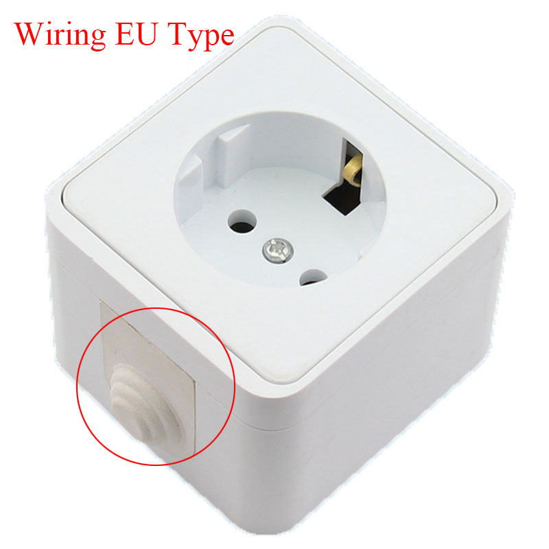 White Germany 10A 16A Waterpro - огляд і ціна Outdoor Kitchen Power Outlet