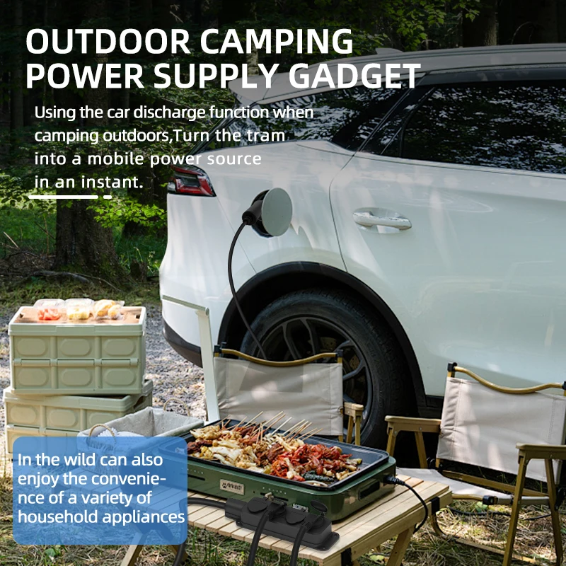 Portable 16A 4KW V2L Cable Ele - огляд і ціна Outdoor Power Outlet