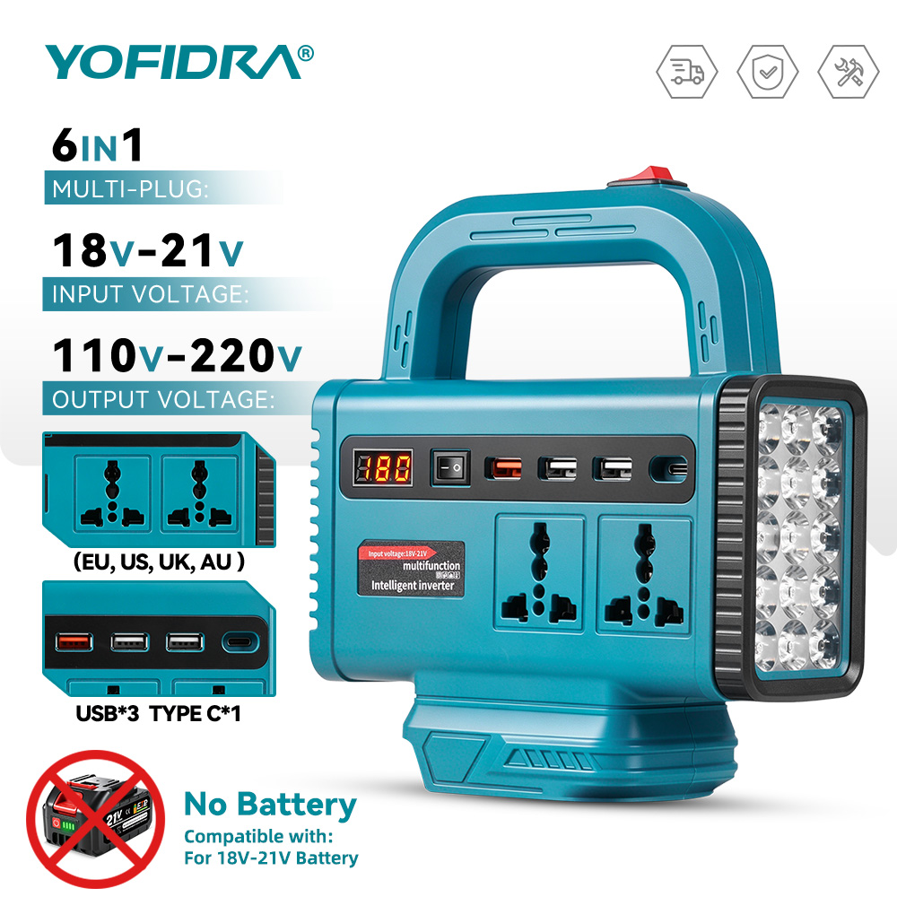YOFIDRA 220V Portable Power In - огляд і ціна Outdoor Power Outlet