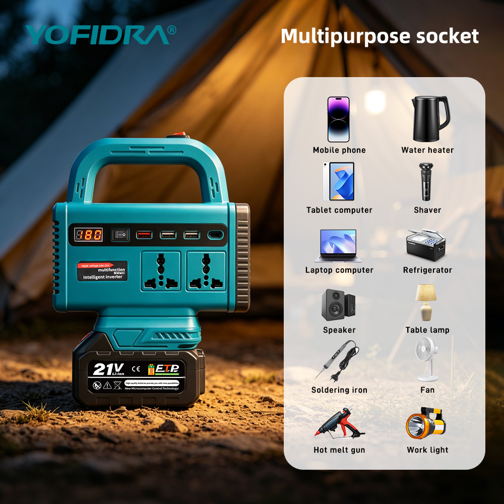 YOFIDRA 220V Portable Power In - огляд і ціна Outdoor Power Outlet