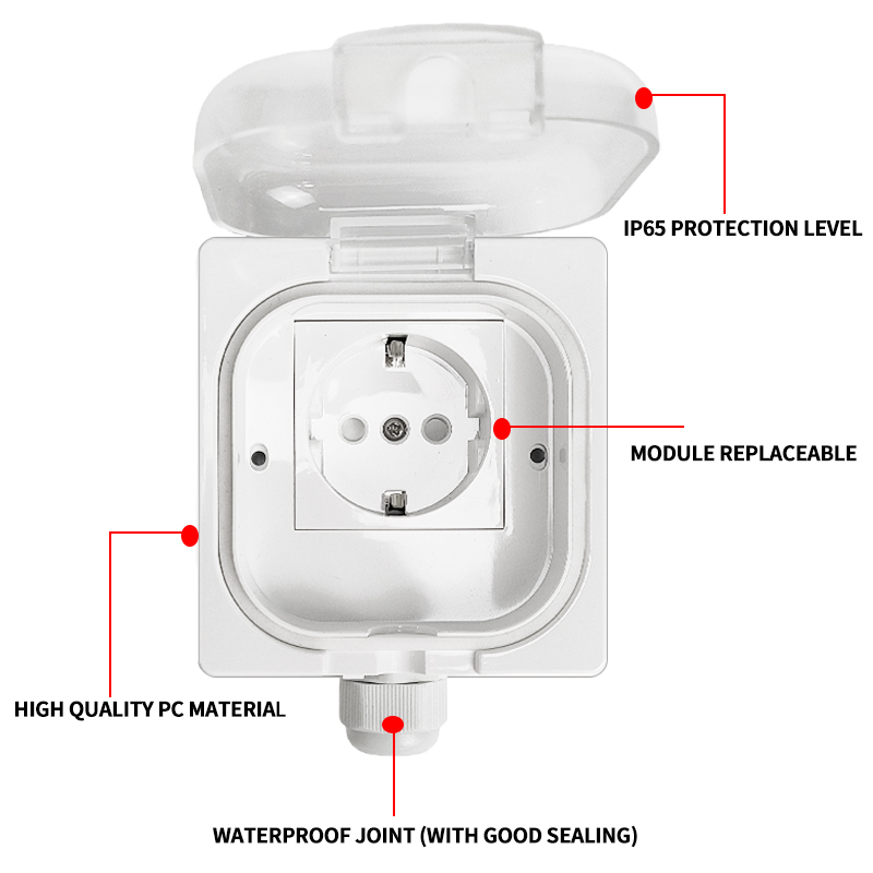 IP65 Waterproof Outdoor Socket - огляд і ціна Outdoor Kitchen Power Outlet