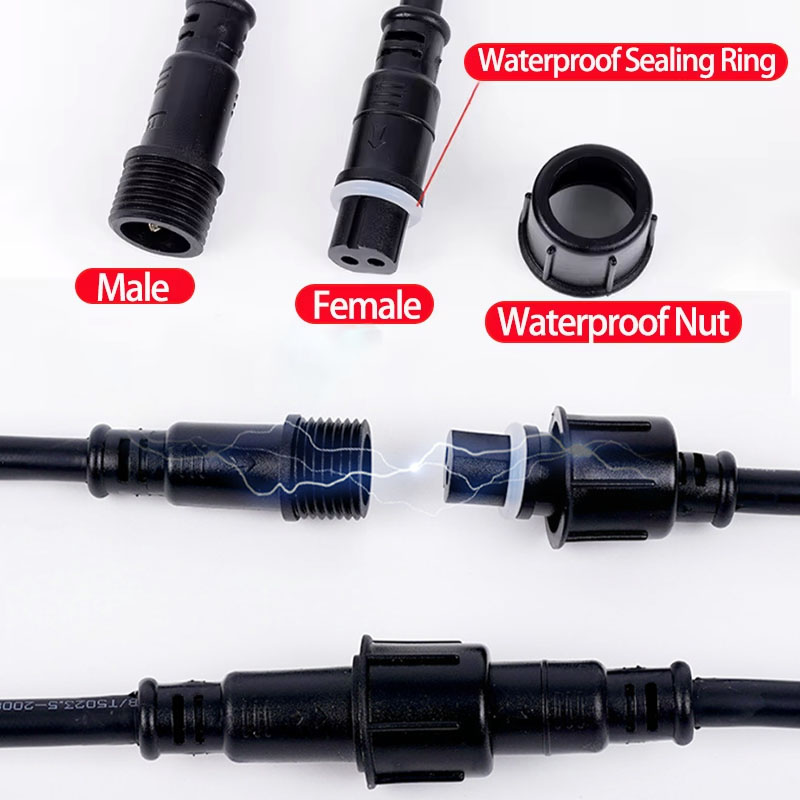 Waterproof Wire Connector Set  - огляд і ціна Outdoor Power Outlet