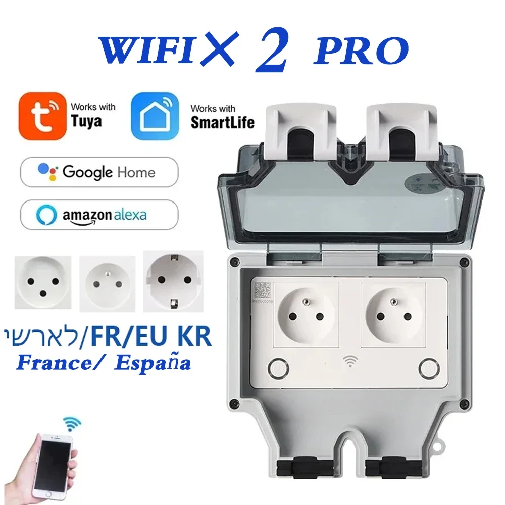 Tuya Waterproof Electrical Wal - огляд і ціна Outdoor Power Inlet Box