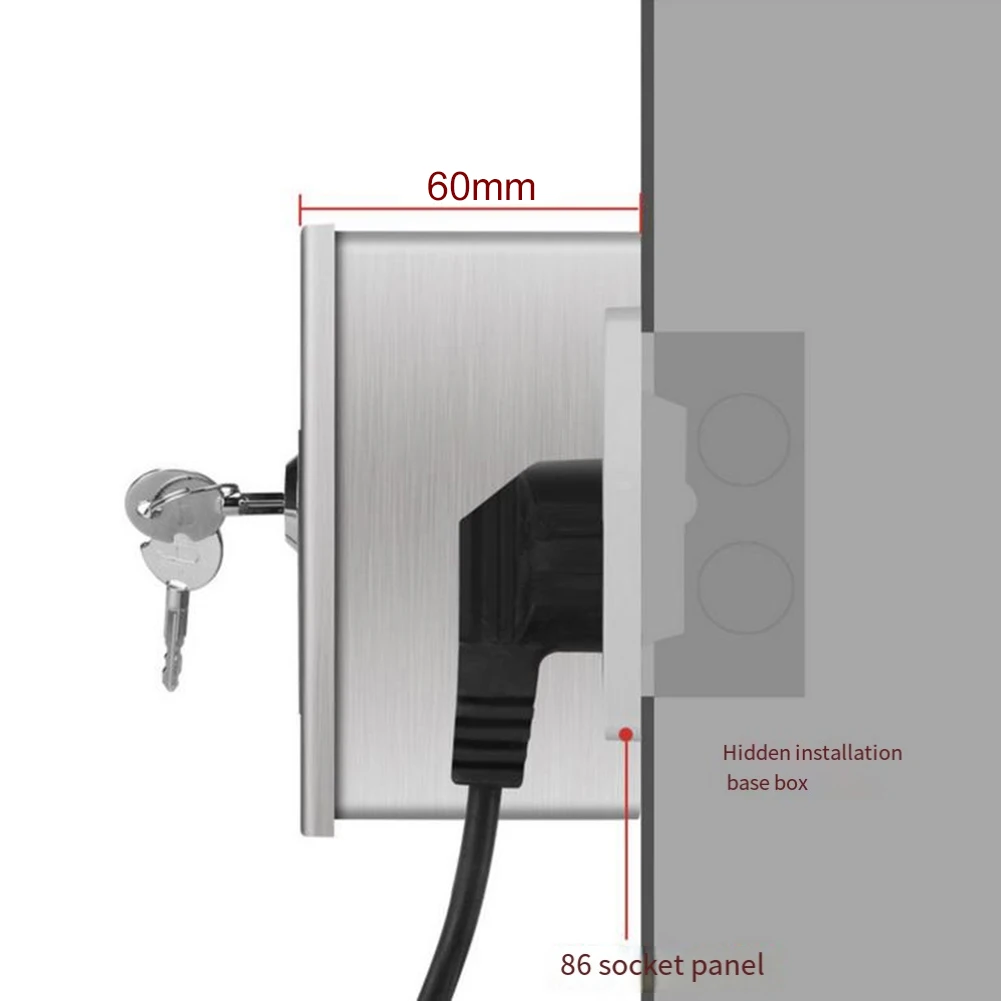 Waterproof Stainless Steel Ele - огляд і ціна Outdoor Power Outlet