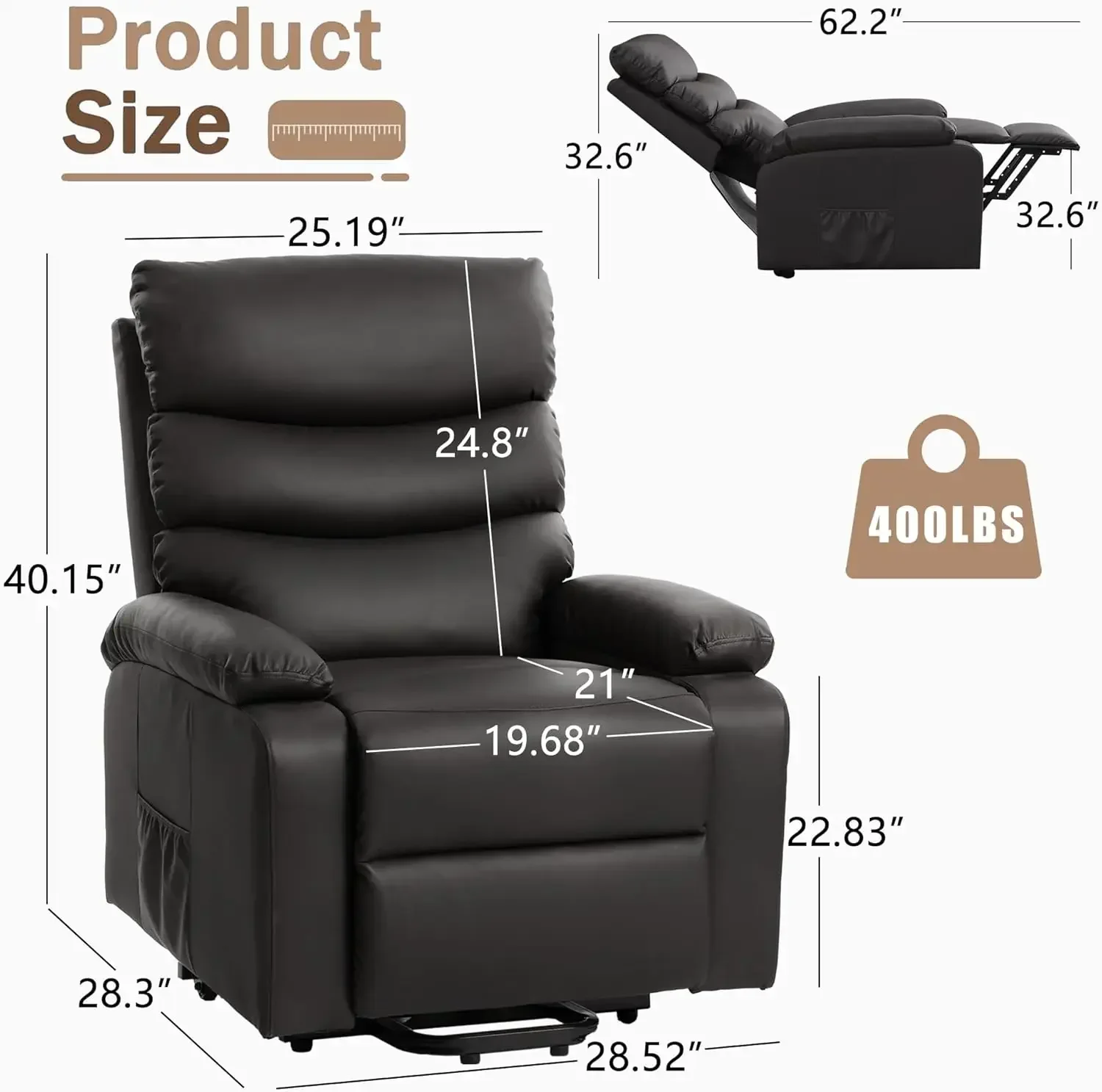 Power Lift Recliner Chair Comf - огляд і ціна Outdoor Power Lift Chair