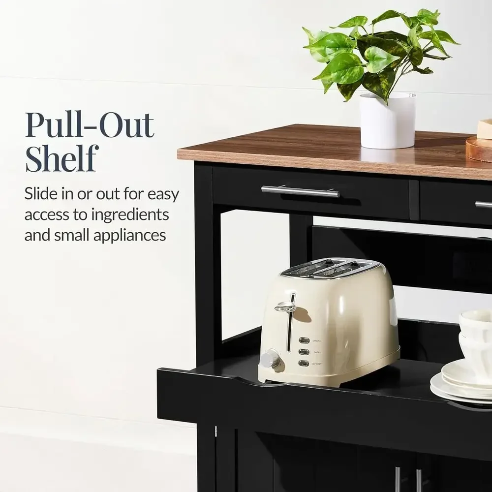 36 Large Rolling Kitchen Islan - огляд і ціна Outdoor Kitchen Power Outlet