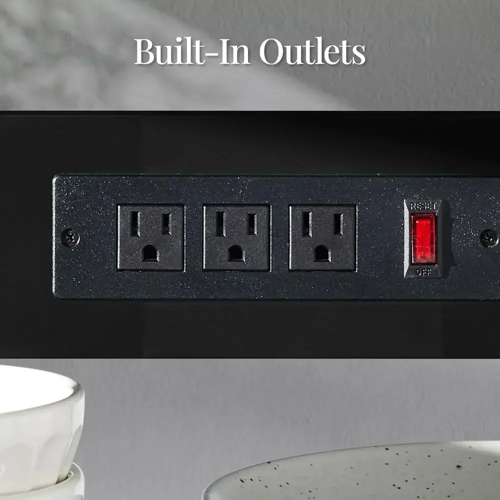 36 Large Rolling Kitchen Islan - огляд і ціна Outdoor Kitchen Power Outlet